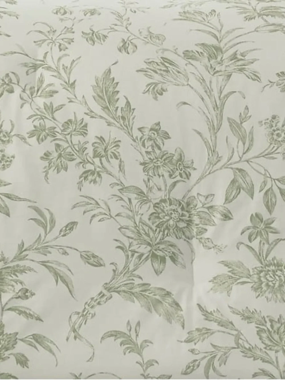 Natalie 5-Piece Green Cotton Twin Bonus Duvet Set Laura Ashley NWT